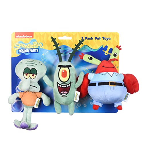 SpongeBob SquarePants for Pets Nickelodeon Spongebob Squarepants Patrick Figure Plush Dog Toy, 6 inch (FF16162) von Nickelodeon