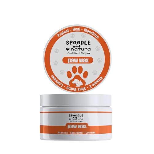 Spoodle Natura Pfotenbalsam mit 8 Kräutern-Natürliche Pflege- Schützt und Regeneriert-Ideal für aktive Hunde & Katzen - 50ml von Spoodle Natura