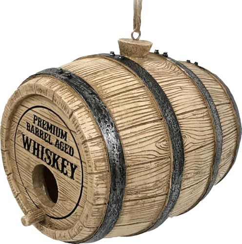 Spoontiques Whiskey Barrel Birdhouse von Spoontiques