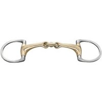 Sprenger Olivenkopfgebiss Dynamic RS Sensogan mit D-förmigem Ring doppelt gebrochen 1,6 cm 13,5 cm von Sprenger