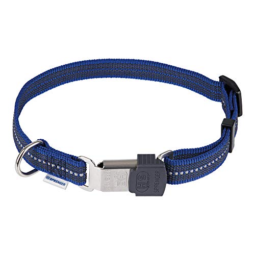 Verstellbares Halsband - reflektierend, blau, 30-45 cm von Herm Sprenger