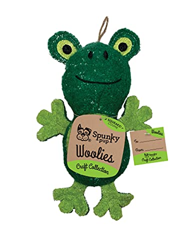 Spunky pup Hundespielzeug - Mini Woolies - Frosch von Spunky Pup