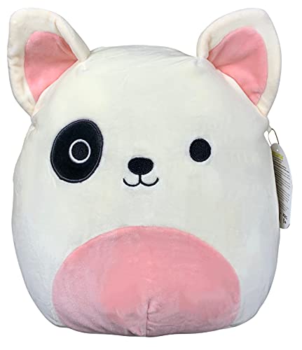 Squishmallow Offizielles Kellytoy Plüschtier für Hunde und Katzen, Hasen, Frösche, weiches Plüschtier, Tiere (Charlie Terrier, 20,3 cm) von Squishmallows