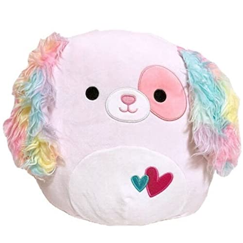 Squishmallow Offizielles Kellytoy Sammlerst ck f r Hunde und Katzen, Hasen, Fr sche, weiche Tiere (Bryce Pastel Dog, 20,3 cm) von Squishmallows