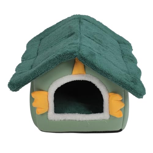 Haustierbetthaus, Weiches, Warmes Katzenbett, Höhle, Abnehmbares, Gemütliches Hundehaus für Hamster, Kaninchen, Waschbären, Stinktiere (S 35,43 Zoll Durchmesser) von Srliya