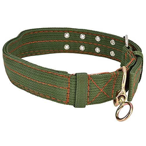 Schafhalsband, Hundeschlepphalsband, Verstellbare Länge, Leinen-Halsband, Veterinärausrüstung (Groß) von Srliya