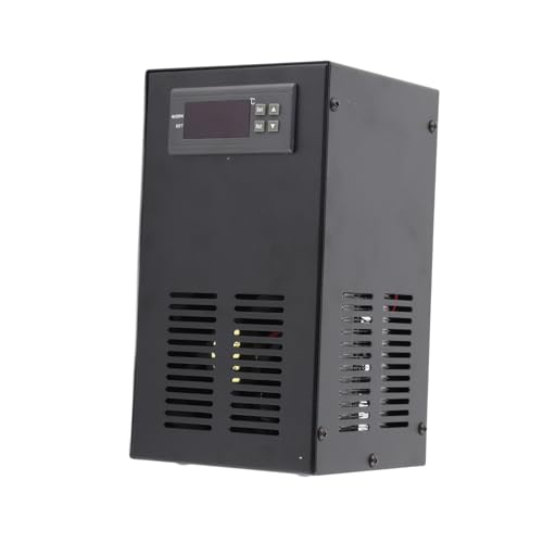 Srliya Aquarium-Wasserkühler, Elektronisch, Hohe Leistung, Geringer Energieverbrauch, Leiser Aquarium-Kühler, Kühlmaschine, 100–240 V, 120 W (EU-Stecker) von Srliya