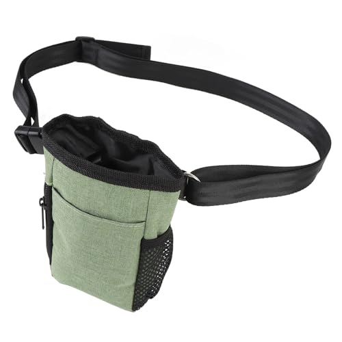 Srliya Tragbare Hundetrainings-Leckerli-Tasche, Multifunktionale Oxford-Stoff-Hunde-Leckerli-Snack-Tasche für Outdoor-Walking-Training von Srliya