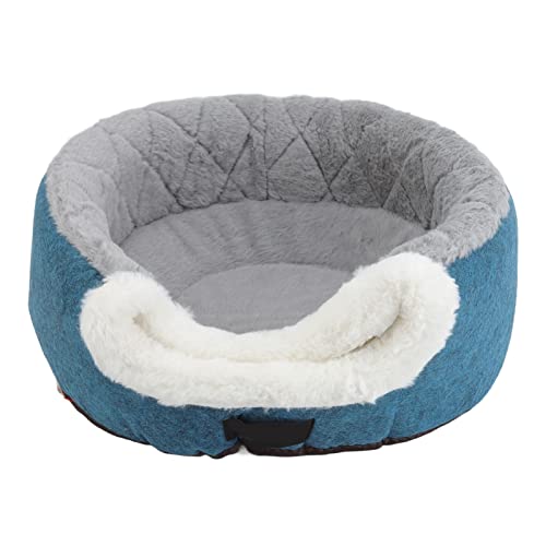 Srliya Cat Bed Cave Halbhöhlen-Design Alle Jahreszeiten Bequemes Weiches Warmes Kätzchenhöhlenbett Für Katzen Kätzchen Doppelter Verwendungszweck (Gestepptes, warmes Katzenhaus mit doppeltem) von Srliya