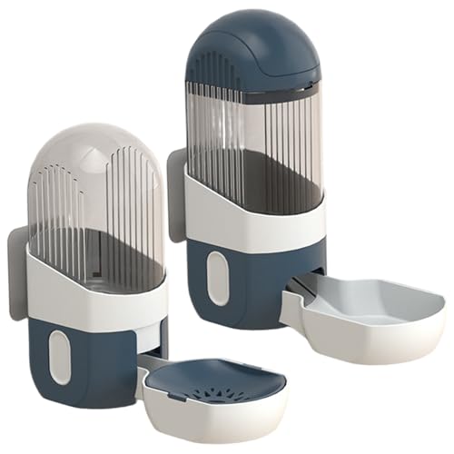 2pcs 1200 ml Automatischer Kaninchenfuttermittel & 1000 ml Kaninchen -Wasserspender, hängende Katzenfutter und Wasserspender mit Clip und Aufkleber für Welpenkätzchen Chinchilla Hedgehog -Frettchen 2pcs 1200 ml Automatischer Kaninchenfuttermittel & 1000 ml Kaninchen -Wasserspender, hängende Katzenfutter und Wasserspender mit Clip und Aufkleber für Welpenkätzchen Chinchilla Hedgehog -Frettchen von Ssguopte