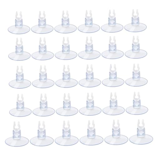 Ssguopte 30 Prozent Aquariumsaugne, 4 × 25 mm Plastikfischtanksaugne, Fischtankbehörden für Schildkröte, Frosch Ssguopte 30 Prozent Aquariumsaugne, 4 × 25 mm Plastikfischtanksaugne, Fischtankbehörden für Schildkröte, Frosch von Ssguopte