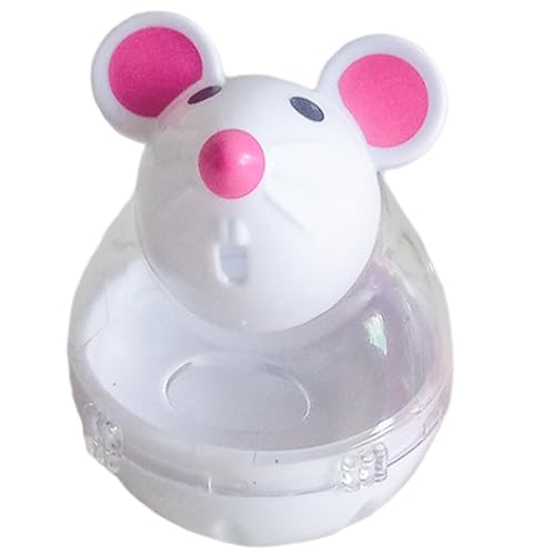 Ssguopte Cat Treat Ball Cute Maus geformt interaktive lustige Fun Cat-Behandlungsspender Spielzeug Lebensmittelspeicher für Innenkätzchen Übung Ssguopte Cat Treat Ball Cute Maus geformt interaktive lustige Fun Cat-Behandlungsspender Spielzeug Lebensmittelspeicher für Innenkätzchen Übung von Ssguopte