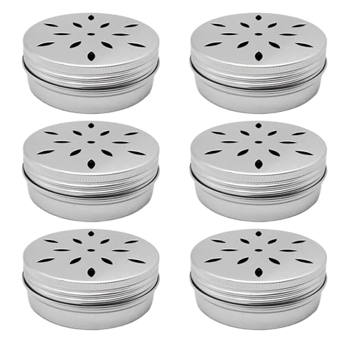 Ssguopte Hundetrainingsausrüstung, 6pcs 60g Zinnbehälter mit hohlen Deckeln, 2, 7 x 1 Zoll Leere Aluminiumdosen für das Training von Hundenasen Ssguopte Hundetrainingsausrüstung, 6pcs 60g Zinnbehälter mit hohlen Deckeln, 2, 7 x 1 Zoll Leere Aluminiumdosen für das Training von Hundenasen von Ssguopte