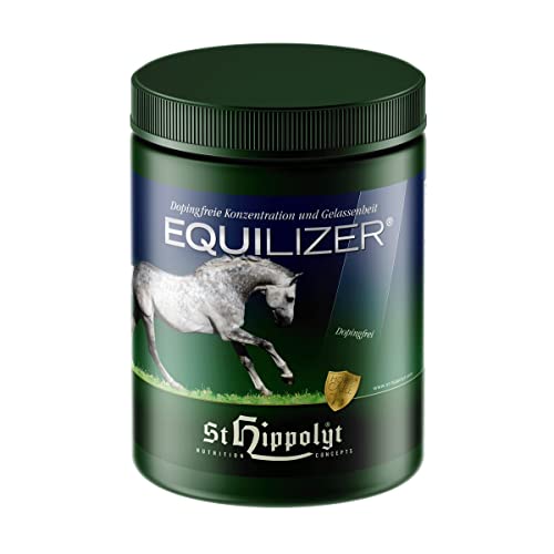 St. Hippolyt Equilizer Ergänzungsfutter für Pferde zur Unterstützung bei Unruhe 1 kg von St. Hippolyt