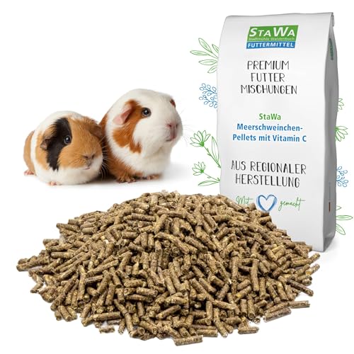 STAWA Meerschweinchenfutter Pellets mit Vitamin C, 10 kg von STAWA