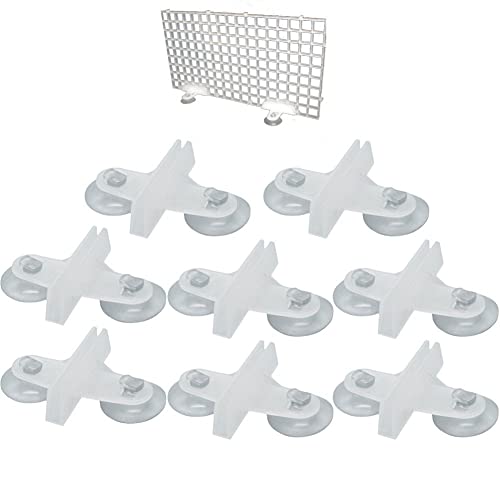 Stakee Fischtankfest -Clip 8pcs Aquarium -spezifikationsfixier -Clip -isolationshalter Clipglas -trennungen Clip Für Fischtank von Stakee