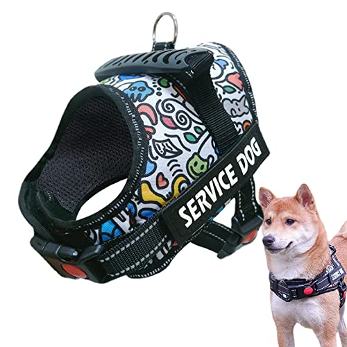 Stalf Reflektierende Hundeweste Verstellbare, Hundeweste Mit Leine, Reflektierende Sleeveless Zipper Hundeweste, Hundegeschirr Für Hunde Und Katzen Outdoor-Aktivitäten von Stalf