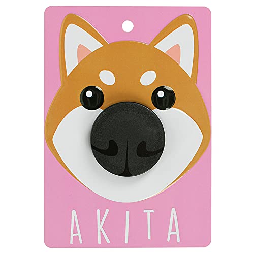 Pooch Pals Akita Hundeleinenhalter, Wandmontage, Plakette von Stands Out, Supplying Outstanding Gifts