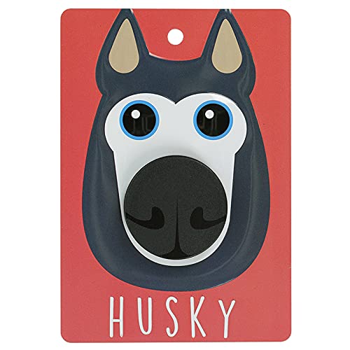 Pooch Pals Husky Hundeleinenhalter, Wandmontage, Plakette von Stands Out, Supplying Outstanding Gifts