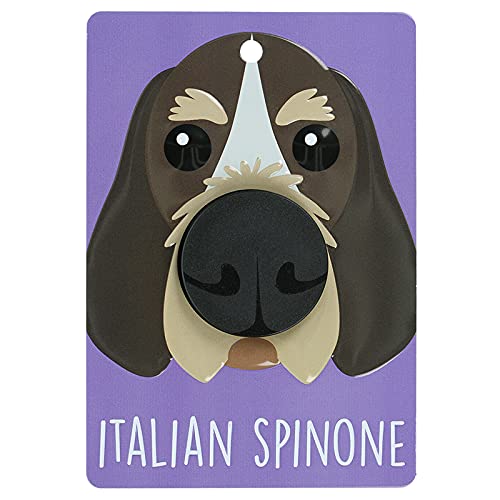 Pooch Pals Italienische Spinone Hundeleinenhalter, Wandmontage, Plakette mit Haken von Stands Out, Supplying Outstanding Gifts