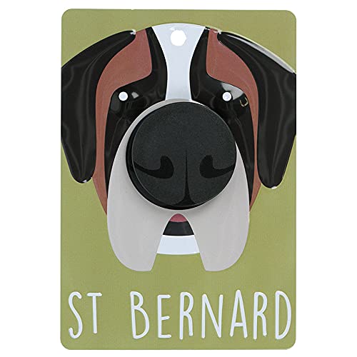 Pooch Pals St.-Bernhardiner-Hunde-Leinenhalter, Wandmontage, Plakette von Stands Out, Supplying Outstanding Gifts