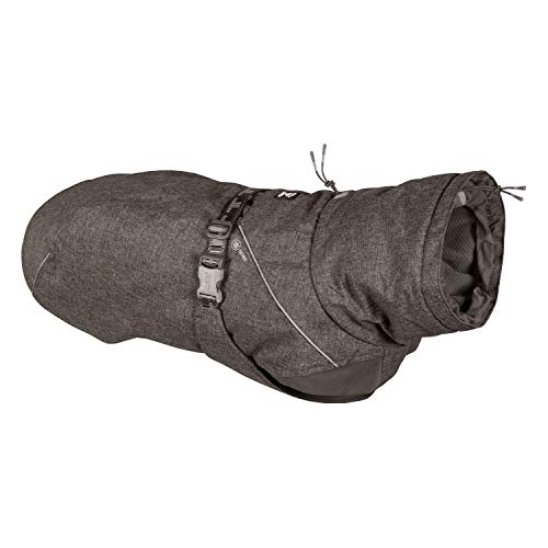 Hurtta Expedition Parka Wintermantel für kleine Hunde, Hundemantel Winter, Blackberry Schwarz, 30 cm von Hurtta