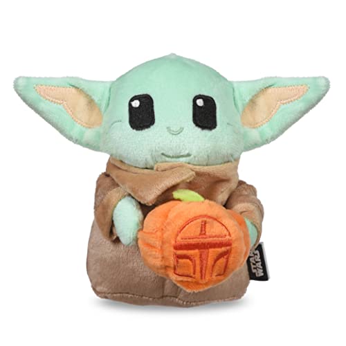 STAR WARS Halloween Grogu Pumpkin 6 Squeaky Plush Pet Toy | STAR WARS for Pets Squeaky Toy | STAR WARS Dog Toys, The Child | STAR WARS Gifts for Pets, Halloween Pet Toys von Star Wars