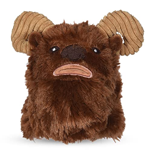 STAR WARS For Pets The Mandalorian 15,2 cm Bantha Plüschfigur Quietschspielzeug | 15,2 cm Bantha Quietschspielzeug | Plüsch-Hundespielzeug, Bantha Haustierspielzeug | Hundespielzeug mit Quietschfunktion von Star Wars