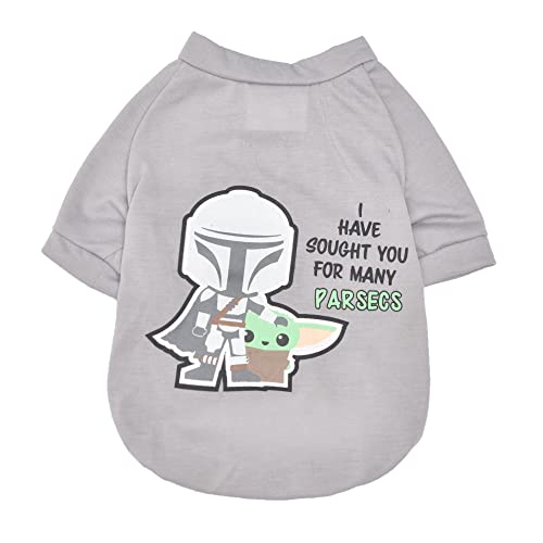 Star Wars for Pets The Mandalorian Hunde-T-Shirt, Größe XS (XS) | The Mandalorian & Grogu T-Shirt für Hunde | Haustierbekleidung, T-Shirt für Hunde, Grogu-Shirt für Haustiere von Star Wars