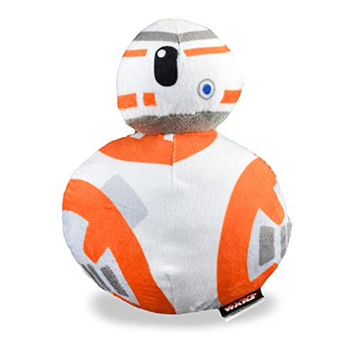 Star Wars 6" BB-8 Plush Squeaker Toy | 6” BB-8 Plush Squeaker Pet Toy | Star Wars Toy for Dogs Mandalorian BB-8 Stuffed Animal 6 inch | Dog Chew Toy, Squeaky Dog Toy von Star Wars