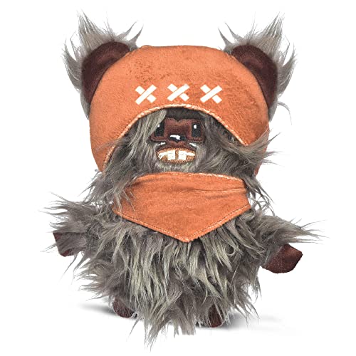 Star Wars for Pets Hundespielzeug Ewok Plüschseil Frisbee Hundespielzeug | Plüsch Quietschendes Hundespielzeug | Entzückendes Spielzeug für alle Hunde, Offizielles Hundespielzeug für Haustiere, Braun, von fetch FOR PETS