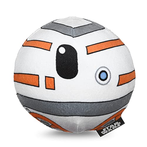 Star Wars for Pets BB-8 Pl sch Quietschball f r Hunde | Spielzeug f r Hunde | Weicher Stoff Quietschball Hundespielzeug, Hundekauspielzeug, Geschenke f r Fans, 10,2 cm (FF19189) von Star Wars