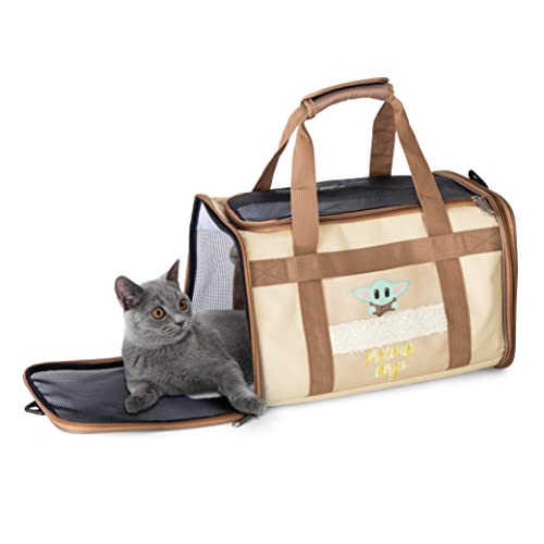 STAR WARS for Pets The Mandalorian The Child Soft Pet Carrier | Precious Cargo Grogu Pet Carrier | 38,1 x 22,9 x 22,9 cm | Gepäckträger für Hunde (FF19732) von Star Wars