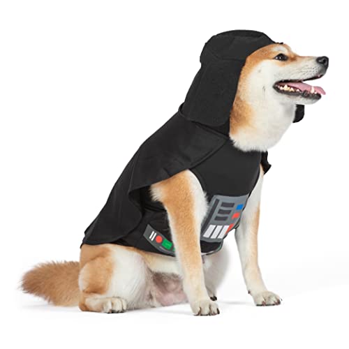 Star Wars: Darth Vader Halloween 2022 Haustierkostüm -X-Large - |Star Wars Halloween-Kostüme für Hunde, lustige Hundekostüme | Offiziell Lizenziertes Star Wars Hund Halloween-Kostüm, Schwarz von Star Wars