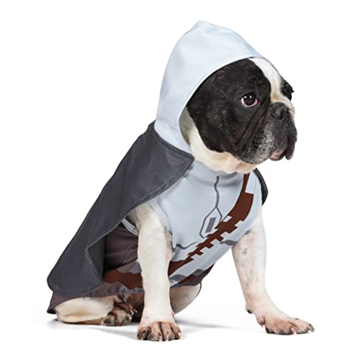 Star Wars: Halloween-Mandalorian-Kostüm, Größe XL, Star Wars Halloween-Kostüme für Hunde, lustige Hundekostüme, offiziell Lizenziertes Star Wars Hunde-Halloween-Kostüm, Mehrfarbig (FF23057) von Star Wars