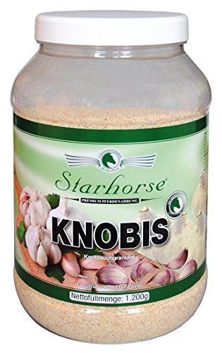 Starhorse Knoblauch natürlicher Insekten Schutz Pferde 1.200g von Starhorse