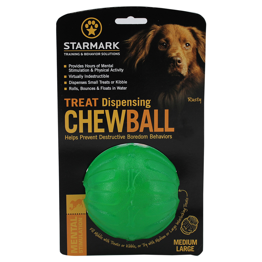 Starmark Treat Dispensing Chew Ball - M: ca. Ø 7 cm Starmark Treat Dispensing Chew Ball - M: ca. Ø 7 cm von Starmark