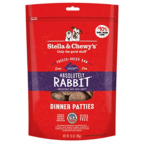 Stella and Chewy's Freeze-Dried Raw Rabbit Dinner Patties for Dogs 25 Ounce von Stella & Chewy's