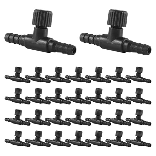 Steowsey 30 StüCk 2-Port Fisch Aquarium Ventil Kunststoff Luft Pumpe Regeln Ventil Aquarium T-FöRmiges Regeln Ventil Steowsey 30 StüCk 2-Port Fisch Aquarium Ventil Kunststoff Luft Pumpe Regeln Ventil Aquarium T-FöRmiges Regeln Ventil von Steowsey