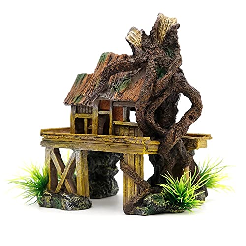 Steowsey Aquarium Dekoration KüNstliche Fische Reptilien Haus Shelter Fisch Aquarium Landschaftsbau Harz GebäUde Ornamente Steowsey Aquarium Dekoration KüNstliche Fische Reptilien Haus Shelter Fisch Aquarium Landschaftsbau Harz GebäUde Ornamente von Steowsey