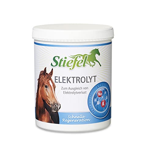 Stiefel Elektrolyt für Pferde, hochkonzentrierte Eletrolyte, zum Ausgleich von Elektrolytverlusten bei Hitze oder starker Anstrengung, Schwitzen, schnelle Regeneration, mit Magnesium, 1kg von Stiefel