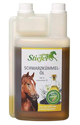 Stiefel Schwarzkümmelöl 1 Liter Pferde von Stiefel