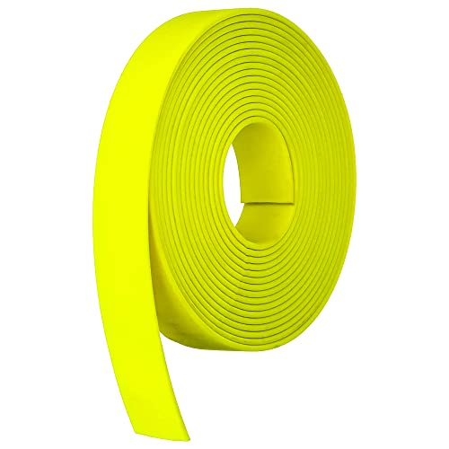 Strapworks BioThane Beta-Serie beschichtetes Gurtband, 2,5 cm x 30,4 m, Hot Yellow von Strapworks