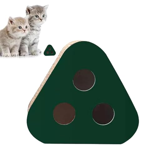 Streysisl Kratzbox für Katzen, Katzenbett aus Pappe - Strapazierfähiges Kratzbrett und Kratzbrett für Katzen - Verschleißfester, gemütlicher Kratzbaum für Katzenbetten, robuster Kratzbaum aus Pappe von Streysisl