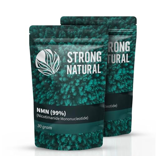 Strong Natural - NMN - 2x30gr - Bioactive Formula - Nicotinamid Mononucleotid - Starke NAD Booster - für Hunde und Katzen - Uthever von Strong Natural