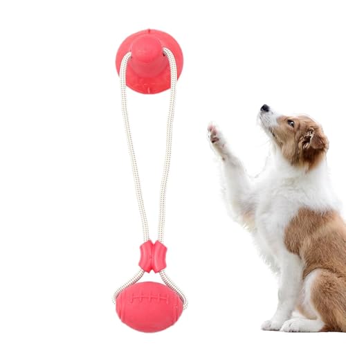 Stronrive Saugnapf-Hundespielzeug Tauziehen,Hunde-Tauziehenspielzeug,Hundestimulationsspielzeug Seil-Hundespielzeug - Kauspielzeug zum Zahnen, Langeweile-Spiele für Hunde, Langeweile-Busters für von Stronrive