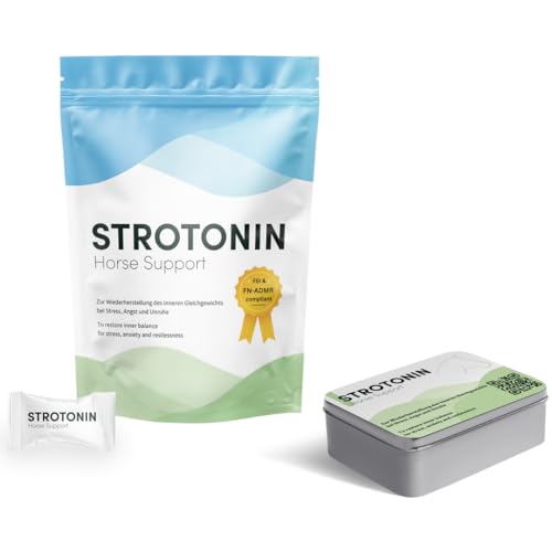 Strotonin Horse Support bei Stress, Angst und Unruhe (80 Einzeldosen) von Strotonin