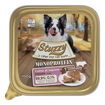 Mister Stuzzy Feuchter Hund Monoprotein Schweinefleisch 100 g von Stuzzy