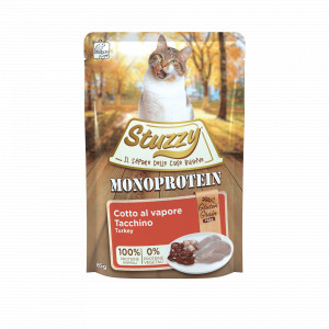 Stuzzy Cat Grain Free Monoprotein Pute Katzen-Nassfutter 85 g 1 Karton (20 x 85 g) von Stuzzy