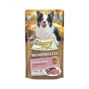 Stuzzy Dog Grain Free Monoprotein Schinken Hunde-Nassfutter (150 g) 2 x (12 x 150 g) von Stuzzy